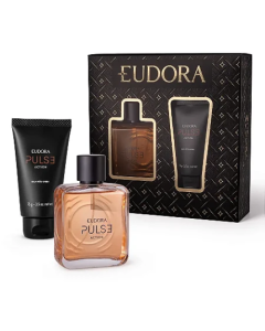 EUDORA KIT PULSE DEO COL 100ML+BALM POS BARBA 75G